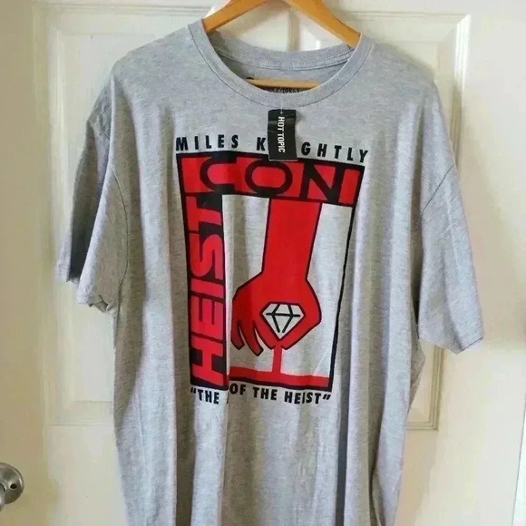 T SHIRT  RICK and MORTY 2X THE ART OF THE HEIST ADULT SWIM - Picture 2 of 6